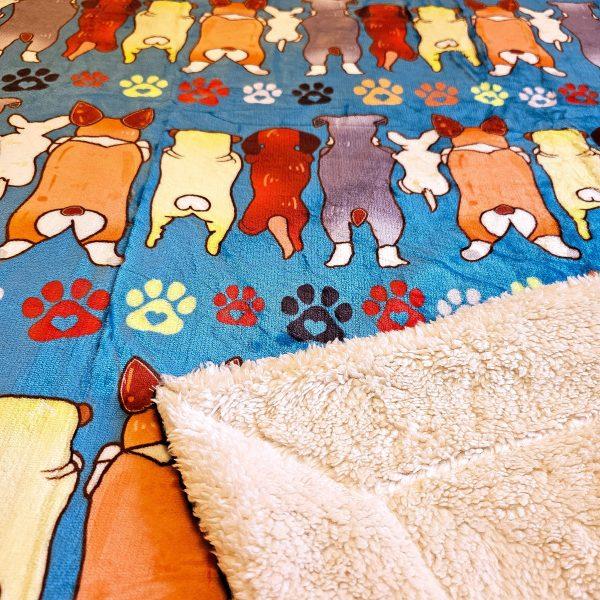 Doggy butts pet blanket