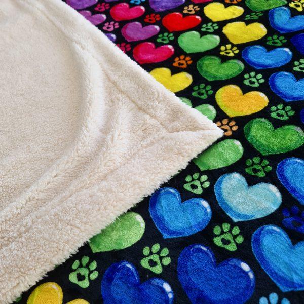 Pet Blanket - Hearts